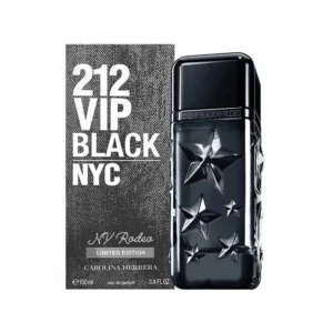 Perfume Masculino Carolina Herrera 212 Vip Black NY Rodeo EDP 100 ml