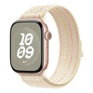Pulseira Apple Watch Loop Esportiva Nike 46 Mm, Estelar Rosa - Distribuidor Autorizado