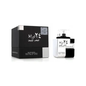 Perfume Unissex Lattafa 24 Carat White Gold EDP 100 ml