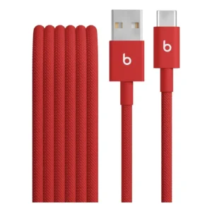 Cabo Beats USB-A para USB-C em tecido entrançado (1,5 m) – Cinzento atómico