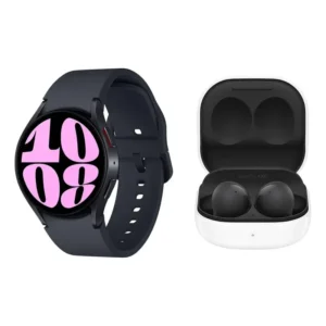 Galaxy Watch6 Bt 40mm Grafite + Galaxy Buds2 Preto