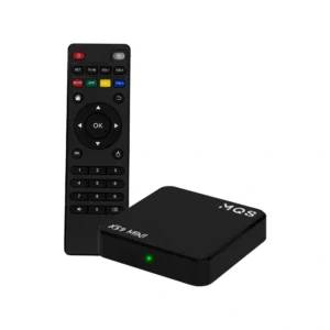 Receptor FTA MQS X59 Mini 4K Ultra HD de 256GB 64GB RAM - Preto