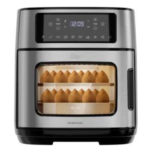 Fritadeira Elétrica Air Fryer Antiaderente WAP Oven 12 Litros com Painel Digital