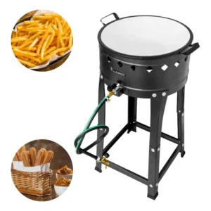 Tacho Fritador Pasteleiro 16 Litros N16 Á Gás Com Cavalete