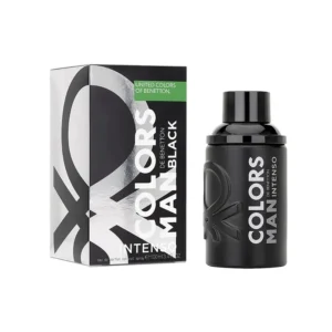 Perfume Masculino Benetton Colors Man Black Intenso EDP 100 ml