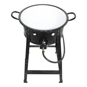 Fritador De Pastel Industrial À Gás Tacho 5 Litros Cavalete