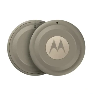 Moto Tag 2 - Rastreador Motorola Bluetooth, Uwb Compatível Com Android (app Localizador) Ip68 - 1 Unidade - Bege
