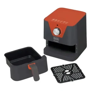 Fritadeira elétrica s óleo 1,5L Freestyle AFM2 Black Decker