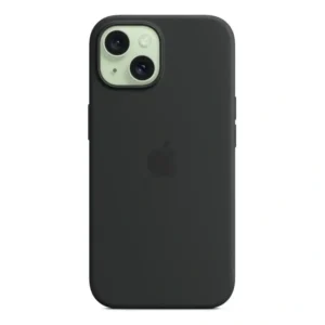 Capa Com Magsafe Para Iphone 15, Apple, Silicone Preto