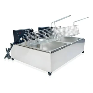 Fritadeira Eletrica Profissional 10 Litros Aço Inoxidavel Cor Inox