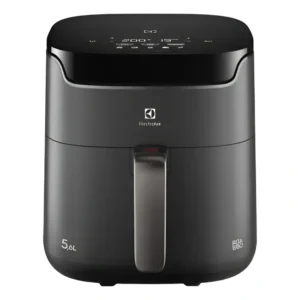 Air fryer Fritadeira Elétrica sem oleo Rita Lobo 5,8L 9 receitas funções pré-definidas Painel Digital timer 60min desligamento automático cesto removivel antiaderente 1400W Electro