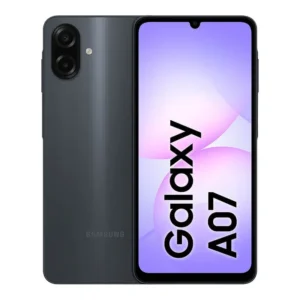Celular Samsung Galaxy A07 128gb, 4gb, Câmera 50mp, Tela 6.7 , Proteção Ip54, Processador 6nm - Preto