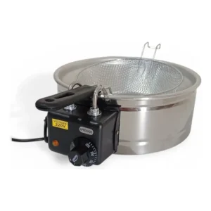 Fritadeira Elétrica Industrial Aço Inoxidável Tacho 5 Litros