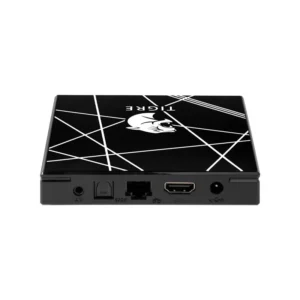 Receptor FTA Tigre X20 4K Ultra HD de 8GB eMMC 2GB RAM - Preto