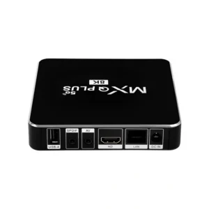 TV Box MXQ Plus 5G 8K Ultra HD de 128GB 32GB de RAM - Preto