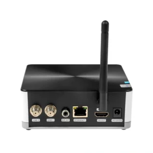 Receptor FTA Cinebox Veritas com Wi-Fi Bluetooth - Branco Preto