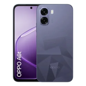Smartphone OPPO A6t 128gb, 12gb Ram (4gb + 8gb Virtual Ram), Bateria Gigante de 6500mAh, Processador Snapdragon, Tela 120Hz, AI Câmera, IP64 - Violeta