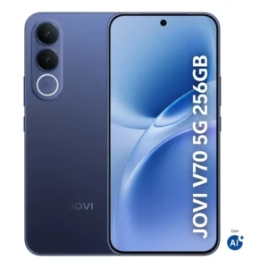 Smartphone JOVI V70 5G Câmera 200MP 256GB de Memória 16GB RAM (8GB + 8GB RAM expansível) Bateria de 7000mAh, Processador Octa-Core, Pacote de Benefícios com troca de tela grátis -