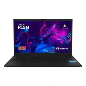 Notebook Positivo Vision R15m Ryzen 7 Linux 32gb 512gb Preto