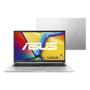 Notebook ASUS Vivobook 15 M1502YA AMD Ryzen 7 5825U 16GB Ram 512GB SSD Linux KeepOS 15,6 FHD Cool Silver - NJ612