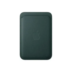 Carteira Com Magsafe De Tecido Para Iphone - Verde Escuro