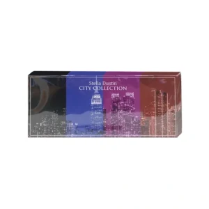Kit Perfume Unissex Stella Dustin City Collection EDP 10 ml - 4 Unidades