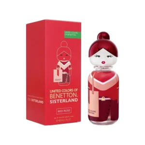 Perfume Feminino Benetton Sisterland Red Rose EDT 80 ml