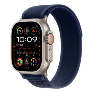 Apple Watch Ultra 2 GPS + Cellular • Caixa natural de titânio de 49 mm • Pulseira loop Trail azul – PM - Distribuidor Autorizado