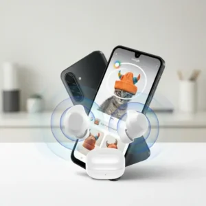 Kit Samsung Celular Galaxy A17 5g 256gb 8gb Tela 6.7 Azul + Galaxy Buds Core Grafite