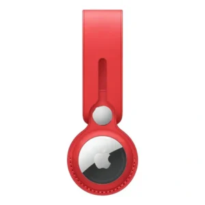 Etiqueta de couro para Airtag Apple Color (produto) Vermelho