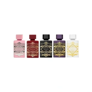 Kit Perfume Unissex Lattafa Badee Al Oud Collection EDP 5 ml - 5 Unidades