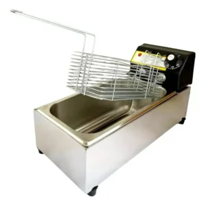 Fritadeira Elétrica Óleo Industrial Inox Cuba 3,5 Litros