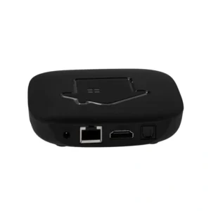 Receptor FTA HTV H8 4K Ultra HD de 16GB eMMC 2GB RAM - Preto
