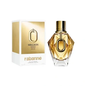 Perfume Feminino Rabanne Million Gold For Her EDP 90 ml