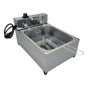 Fritadeira Industrial Elétrica Cuba 7l Inox Profissional