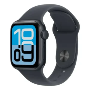 Apple Watch SE 3 GPS • Caixa meia-noite de alumínio – 40 mm • Pulseira esportiva meia-noite – PM - Distribuidor Autorizado