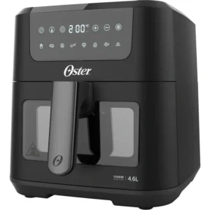 Fritadeira Digital Clear Oster 4,6l Visor Transparente 110v Preto