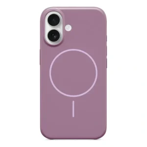 Capa Beats para iPhone 16 – MagSafe, resistente a riscos, fina, com revestimento em microfibra – Roxo Sunset - Distribuidor Autorizado