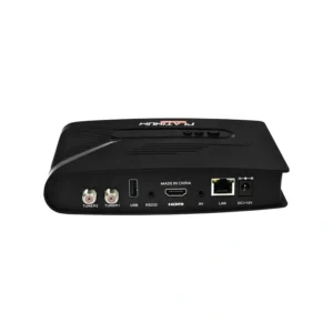 Receptor FTA Azamerica Platinum GX PRO 4K Ultra HD com Wi-Fi - Preto