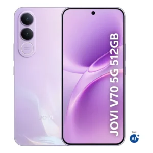 Smartphone JOVI V70 5G Câmera 200MP 512GB de Memória 16GB RAM (8GB + 8GB RAM expansível) Bateria de 7000mAh, Processador Octa-Core, Pacote de Benefícios com troca de tela grátis -