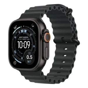 Apple Watch Ultra 3 GPS + Cellular • Caixa preta de titânio – 49 mm • Pulseira Oceano preta - Distribuidor Autorizado