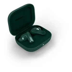 Fone de ouvido Sem Fio Bluetooth Motorola Moto Buds Bass Cancelamento de Ruído Ativo, Som espacial e até 43h de bateria - Verde