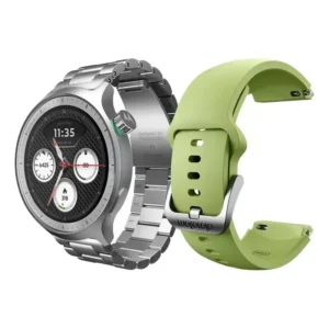 Smartwatch Moto Watch - Powered By Polar, Display Oled 1.4 De 47mm, Ip68, Gps, Pulseira 22mm, Microfone E Alto-falante - Prata