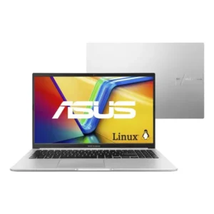 Notebook ASUS Vivobook 15 M1502YA AMD Ryzen 7 5825U 16GB Ram 1TB SSD Linux KeepOS 15,6 FHD Cool Silver - NJ613
