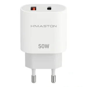Adaptador De Energia Turbo 50w Usbusb-c Lr28-4 Branco