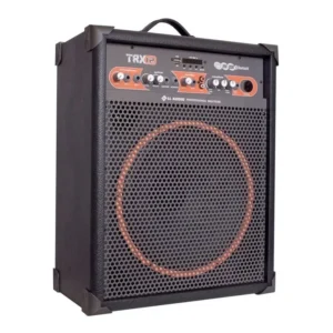 Alto-falante LL Audio TRX 12 Preto Bluetooth Ativo 80W RMS 2.1 Canais