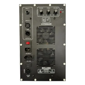 Amplificador Ativador P Caixas Sub Graves 1500 Watts Rms Cor Preto Potência de saída RMS 1.5 kW