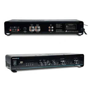 Amplificador Frahm Slim Som Ambiente 160.2 160w Rms Cor Preto Potência De Saída Rms 160 W