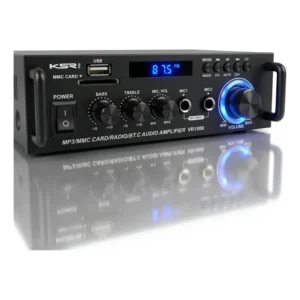 Amplificador Receiver Home Som Ambiente 300w Ksr Pro Vr1000