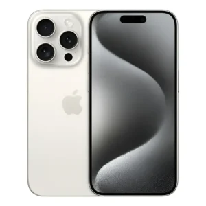Apple iPhone 15 Pro (256 GB) - Titânio Branco - Excelente (Recondicionado)